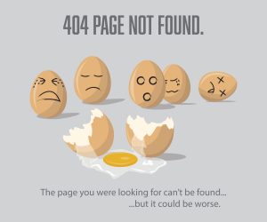 page not found graphic